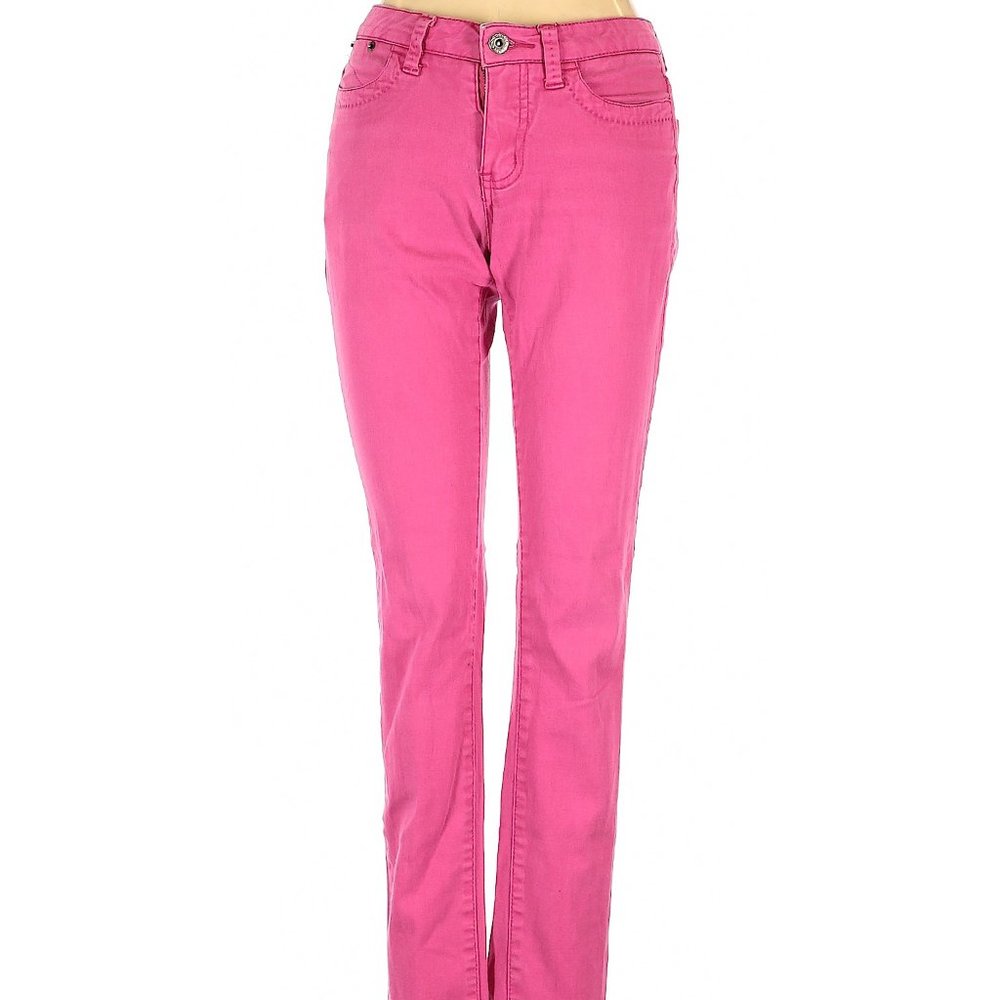 hot pink skinny jeans